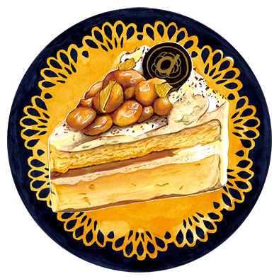 Thailand Bangkok「divana」cake